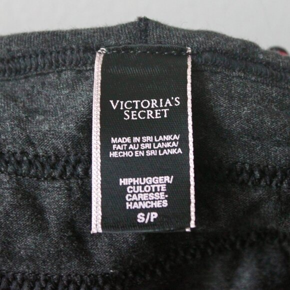 Victoria's Secret Jingle Bell Black Red Plaid Ruffle Panties Underwear Small - Picture 7 of 8